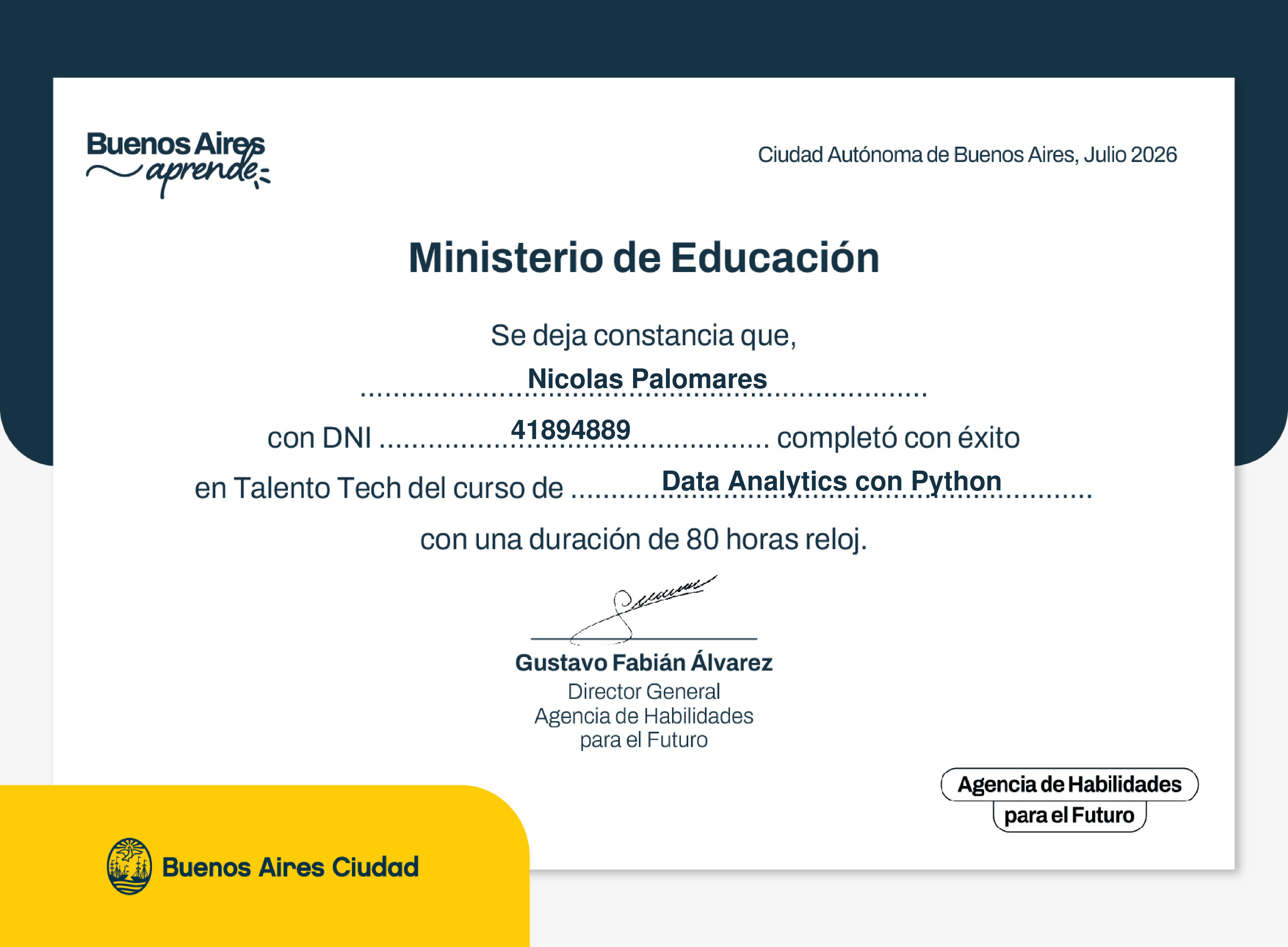 Buenos Aires Aprende - Data Analytics con Python